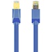 A product image of Cruxtec CAT8 5m 40GbE S/STP Triple Shielding Ethernet Cable Blue