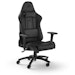 A product image of Corsair TC100 RELAXED Gaming Chair (Leatherette Black)